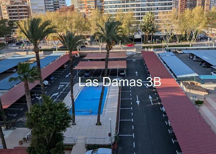 Damas 3b Front - Pool & Parking * Benidorm